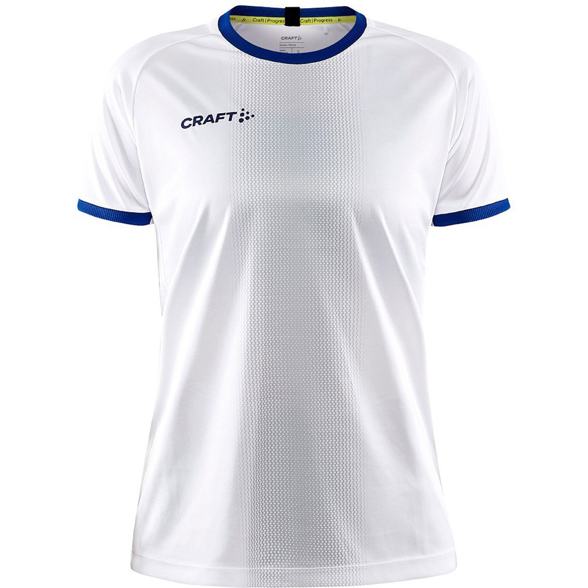 Erima Zenari 3.0 Maglietta Sportiva Donna – Bianco/Nero/Lime Pop (Taglia 42), Traspirante E Antistrappo