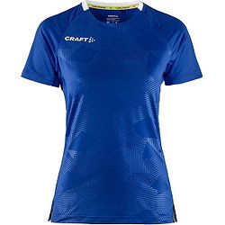 Craft Premier Solid Shirt Korte Mouw Dames - Royal