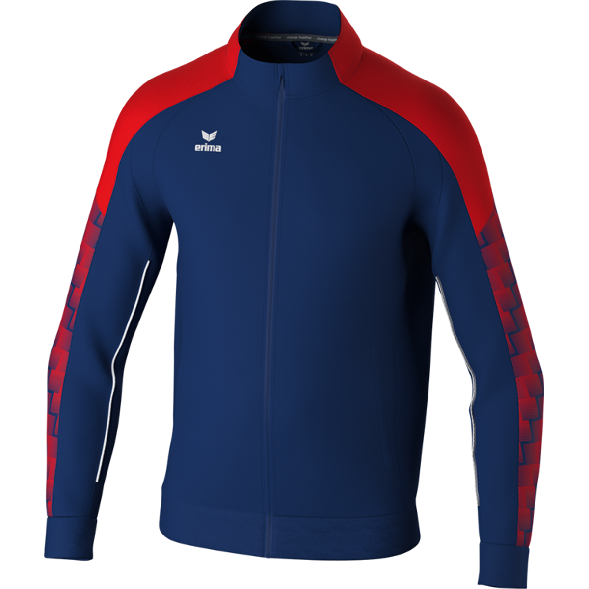 Erima Evo Star T-Shirt voor Kinderen | Marine - Rood