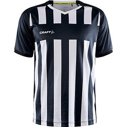Craft Progress 2.0 Stripe Shirt Korte Mouw Heren - Zwart / Wit