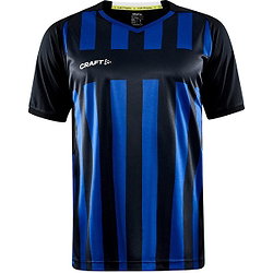 Craft Progress 2.0 Stripe Maillot Manches Courtes Hommes - Noir / Royal