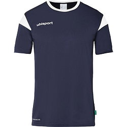 Uhlsport Squad 27 Shirt Korte Mouw Heren - Marine / Wit