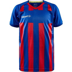 Craft Progress 2.0 Stripe Trikot Kurzarm Kinder - Royal / Rot