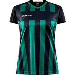 Craft Progress 2.0 Stripe Maillot Manches Courtes Femmes - Noir / Vert