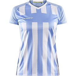 Craft Progress 2.0 Stripe Maillot Manches Courtes Femmes - Bleu Ciel / Blanc