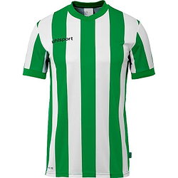 Uhlsport Stripe 2.0 Shirt Korte Mouw Heren - Groen / Wit