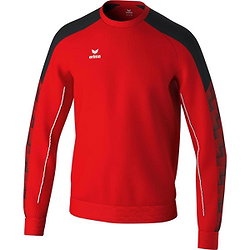 Erima Evo Star Sweat-Shirt Hommes - Rouge / Noir