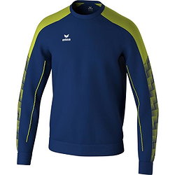 Erima Evo Star Sweatshirt Herren - Marine / Lime