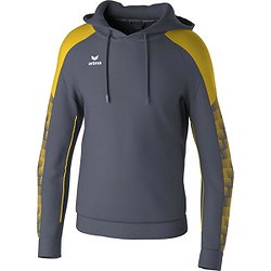 Erima Evo Star Kapuzensweat Herren - Grau / Gelb