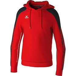 Erima Evo Star Sweat À Capuche Enfants - Rouge / Noir