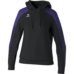 Erima Evo Star Kapuzensweat Damen - Schwarz / Lila