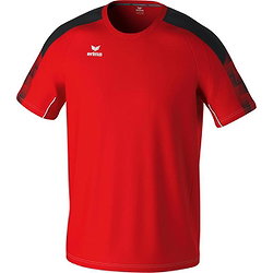Erima Evo Star T-Shirt Kinder - Rot / Schwarz