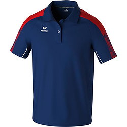 Erima Evo Star Polo Heren - Marine / Rood