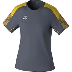 Erima Evo Star T-Shirt Femmes - Gris / Jaune