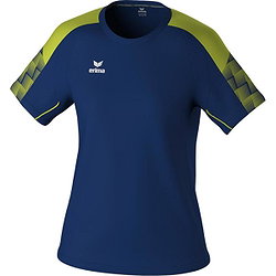 Erima Evo Star T-Shirt Damen - Marine / Gelb