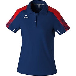 Erima Evo Star Polo Dames - Marine / Rood