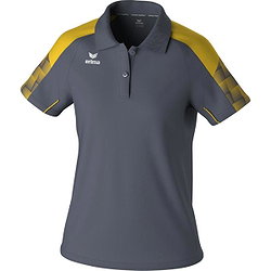Erima Evo Star Polo Dames - Grijs / Geel