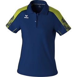 Erima Evo Star Poloshirt Damen - Marine / Gelb