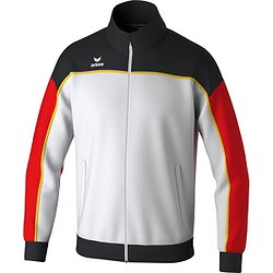 Erima Change Trainingsjacke Kinder - Weiß / Schwarz / Rot