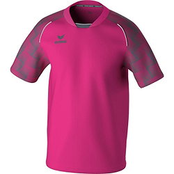 Erima Evo Star Shirt Korte Mouw Kinderen - Fluo Roze / Slate Grey