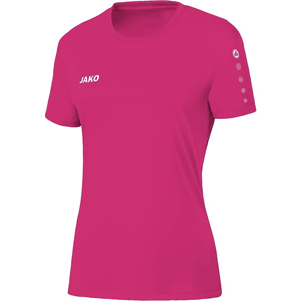 Jako Team Shirt Korte Mouw Dames Roze