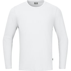 Jako Organic T-Shirt Met Lange Mouwen - Wit