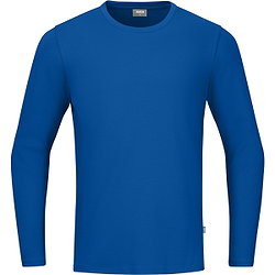 Jako Organic T-Shirt Met Lange Mouwen - Royal