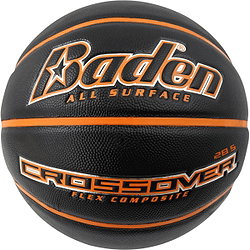 Baden Crossover (Size 6) Basketball Femmes - Orange / Noir
