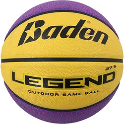 Baden Legend (Size 5) Basketball Enfants - Jaune / Mauve