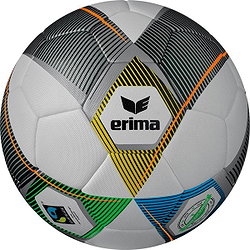 Erima Hybrid Eco (Size 5) Trainingsbal - Wit / Zilver / Navy