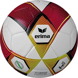 Erima Hybrid Training 2.0 (Size 4) Ballon D'entraînement Enfants - Rouge / Lime
