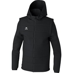 Erima Team Jacke Mit Abnehmbaren Ärmeln Herren - Schwarz