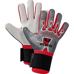 Erima Flex-Ray Robusto Gants De Gardien Enfants - Gris / Rouge