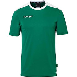 Kempa Emotion 27 Shirt Korte Mouw Kinderen - Groen / Wit