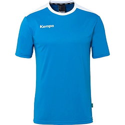 Kempa Emotion 27 Shirt Korte Mouw Kinderen - Kempa Blauw / Wit