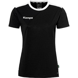 Kempa Trikot Kurzarm Damen - Schwarz / Weiß