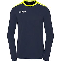 Kempa Emotion 27 Shirt Lange Mouw Heren - Marine / Fluogeel