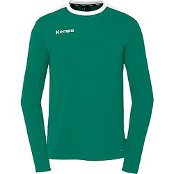 Kempa Emotion 27 Shirt Lange Mouw Heren - Groen / Wit
