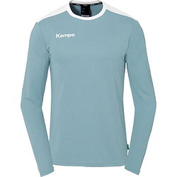 Kempa Emotion 27 Shirt Lange Mouw Heren - Aqua / Wit