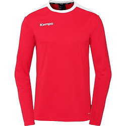Kempa Emotion 27 Shirt Lange Mouw Kinderen - Rood / Wit