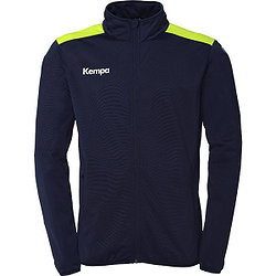 Kempa Emotion 27 Veste D'entraînement Polyester Hommes - Marine / Jaune Fluo