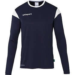 Uhlsport Squad 27 Maillot À Manches Longues Hommes - Marine / Blanc