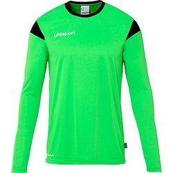 Uhlsport Squad 27 Trikot Langarm Kinder - Neongrün / Schwarz