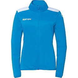 Kempa Emotion 27 Veste D'entraînement Polyester Femmes - Bleu Kempa / Blanc