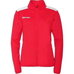 Kempa Emotion 27 Veste D'entraînement Polyester Femmes - Rouge / Blanc