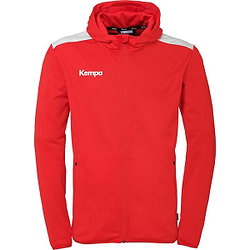 Kempa Emotion 27 Sweat À Capuche Enfants - Rouge / Blanc