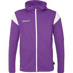 Uhlsport Squad 27 Hoodie Heren - Purple / Wit
