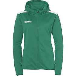 Kempa Emotion 27 Sweat À Capuche Femmes - Vert / Blanc