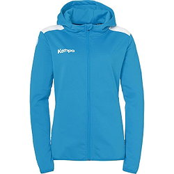 Kempa Emotion 27 Sweat À Capuche Femmes - Bleu Kempa / Blanc
