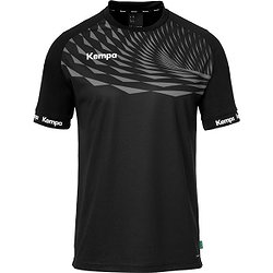 Kempa Wave 26 Shirt Korte Mouw Heren - Zwart